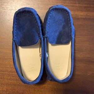 Navy suede loafers-great condition!